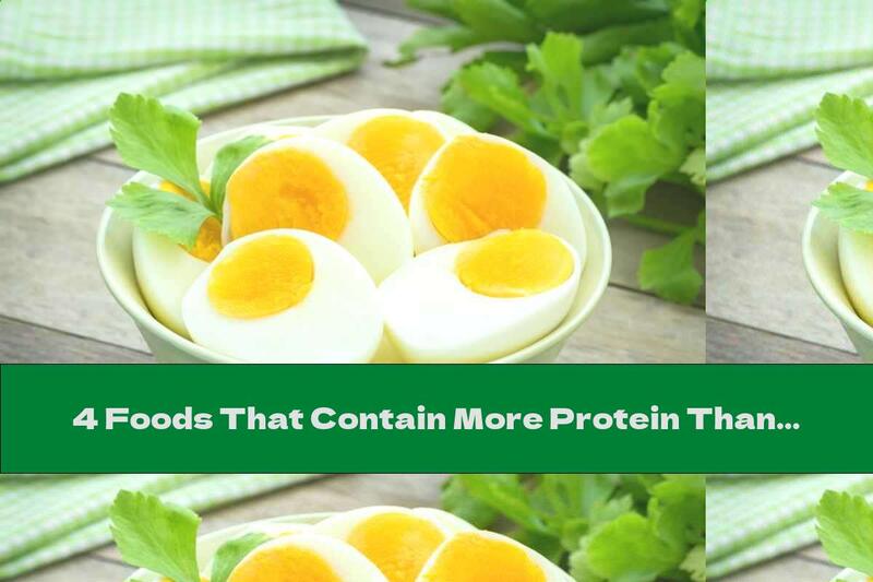 4 Foods That Contain More Protein Than Eggs