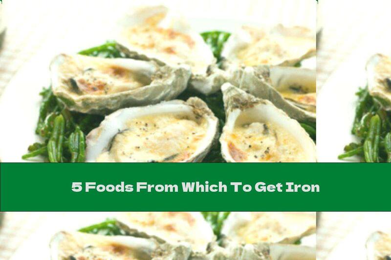 5 Foods From Which To Get Iron