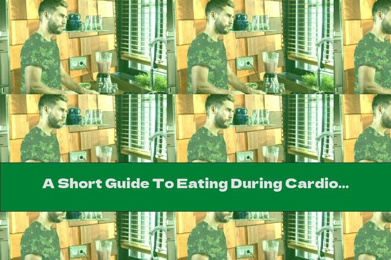 A Short Guide To Eating During Cardio And Strength Training And On Recovery Days