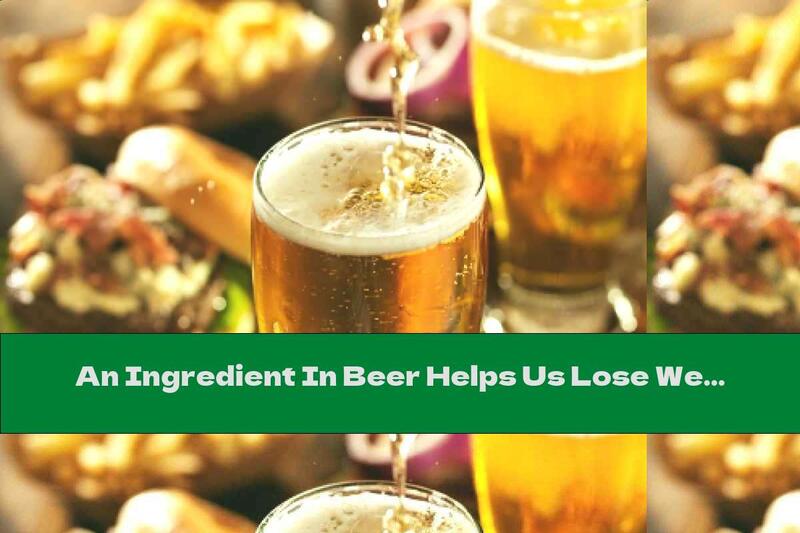 An Ingredient In Beer Helps Us Lose Weight