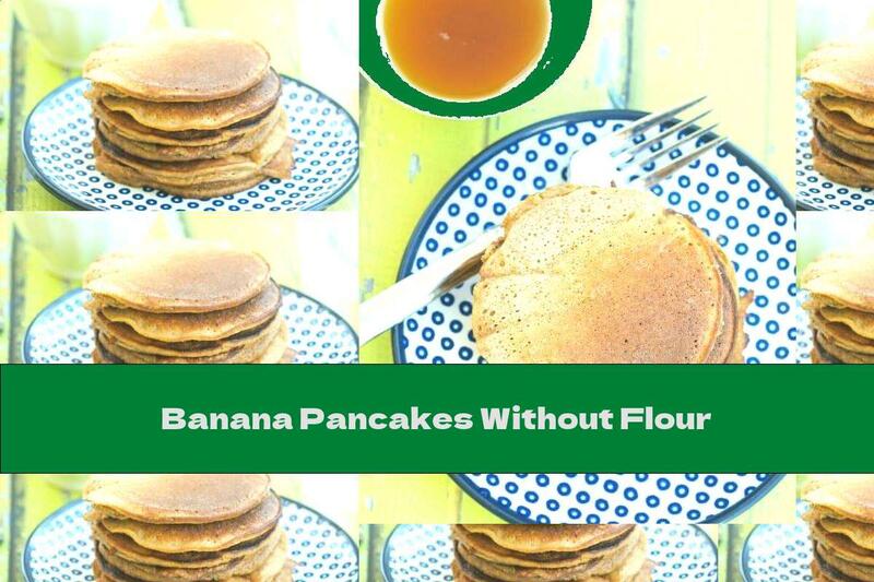 Banana Pancakes Without Flour