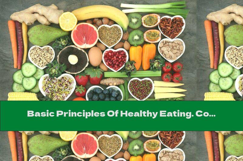 Basic Principles Of Healthy Eating. Continuation