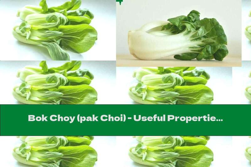 Bok Choy (pak Choi) - Useful Properties And Risks