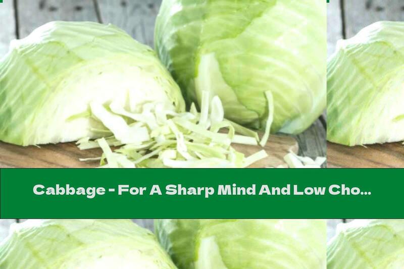Cabbage - For A Sharp Mind And Low Cholesterol