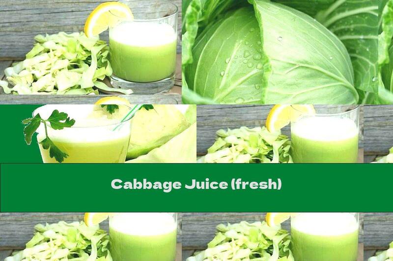 Cabbage Juice (fresh)