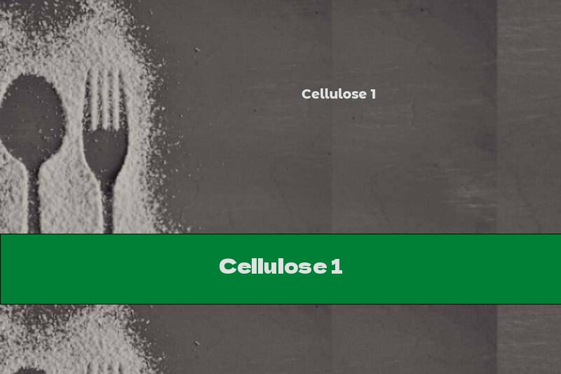Cellulose 1