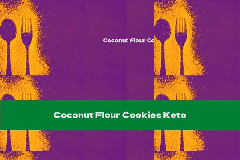 Coconut Flour Cookies Keto