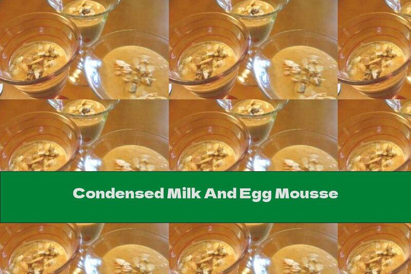Condensed Milk And Egg Mousse