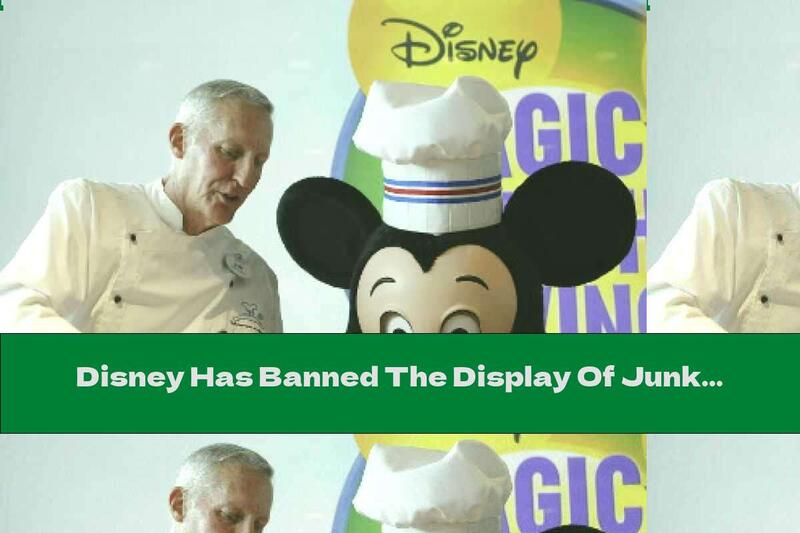 Disney Has Banned The Display Of Junk Food