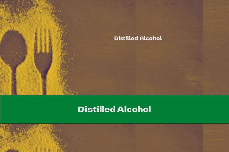 Distilled Alcohol