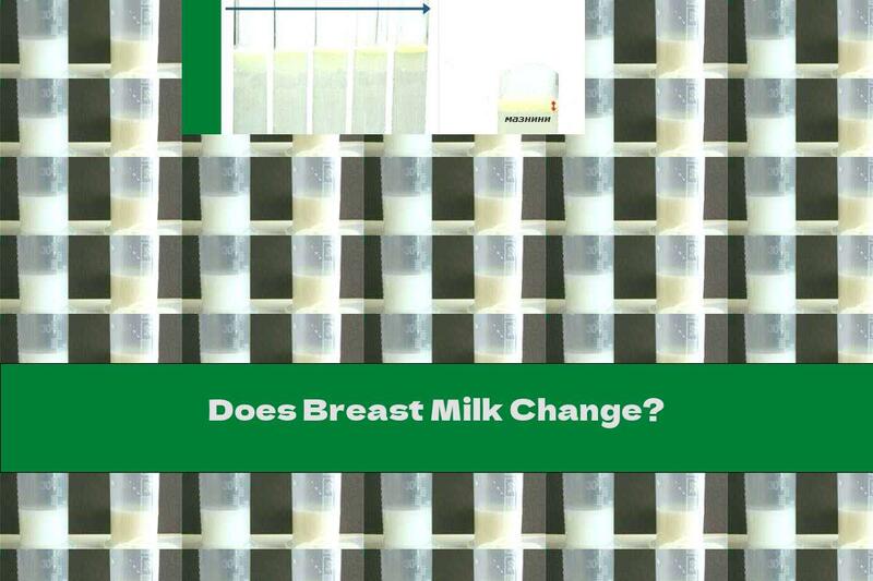 Does Breast Milk Change?