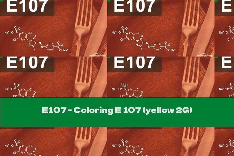 E107 - Coloring E 107 (yellow 2G)