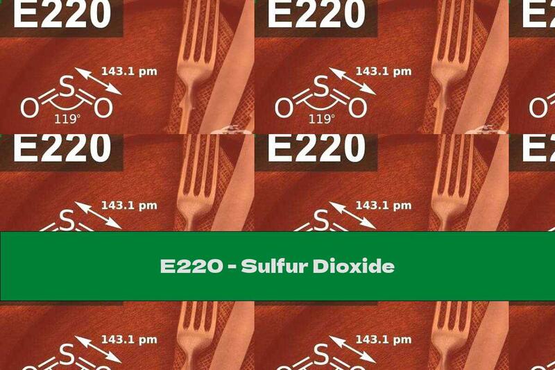 E220 - Sulfur Dioxide