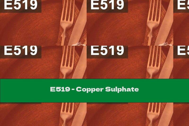 E519 - Copper Sulphate