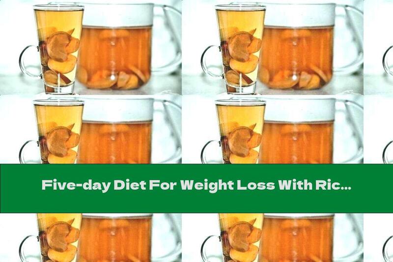 Five-day Diet For Weight Loss With Rice And Compote