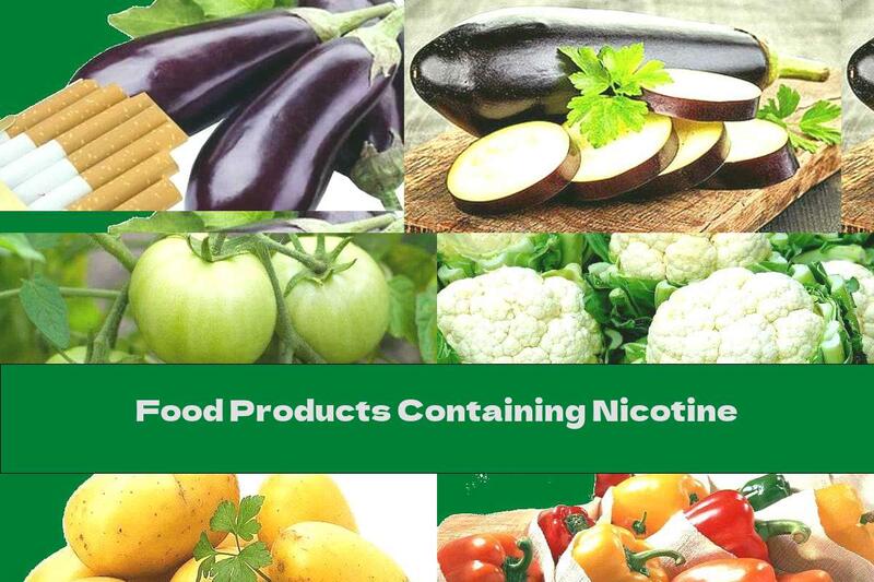 Food Products Containing Nicotine