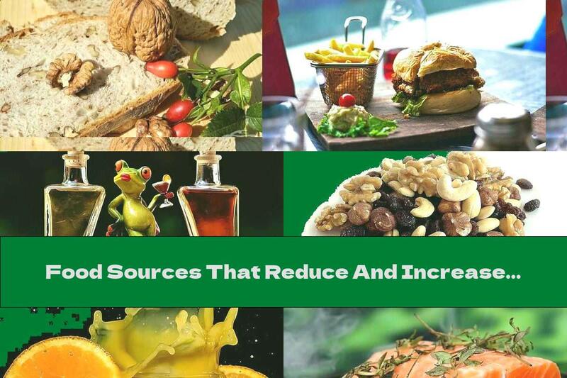 Food Sources That Reduce And Increase Performance