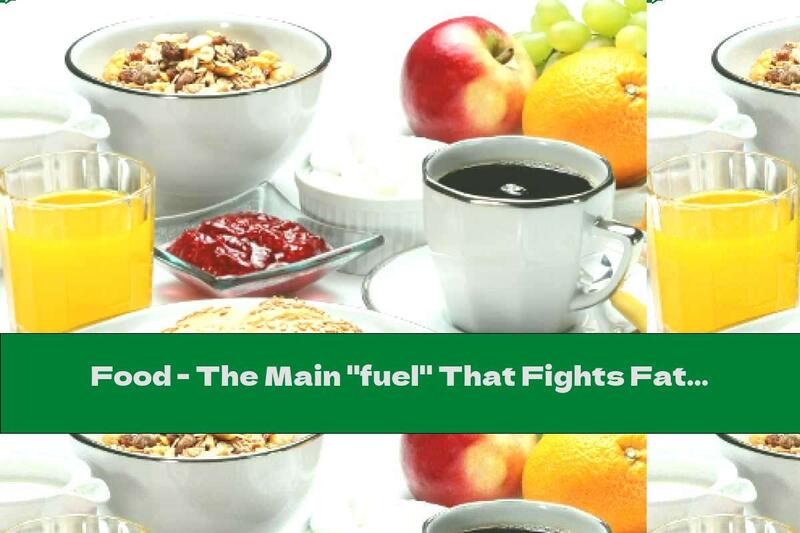 Food - The Main "fuel" That Fights Fatigue