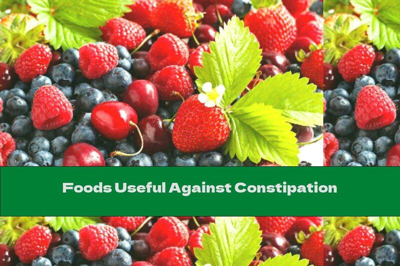 Foods Useful Against Constipation