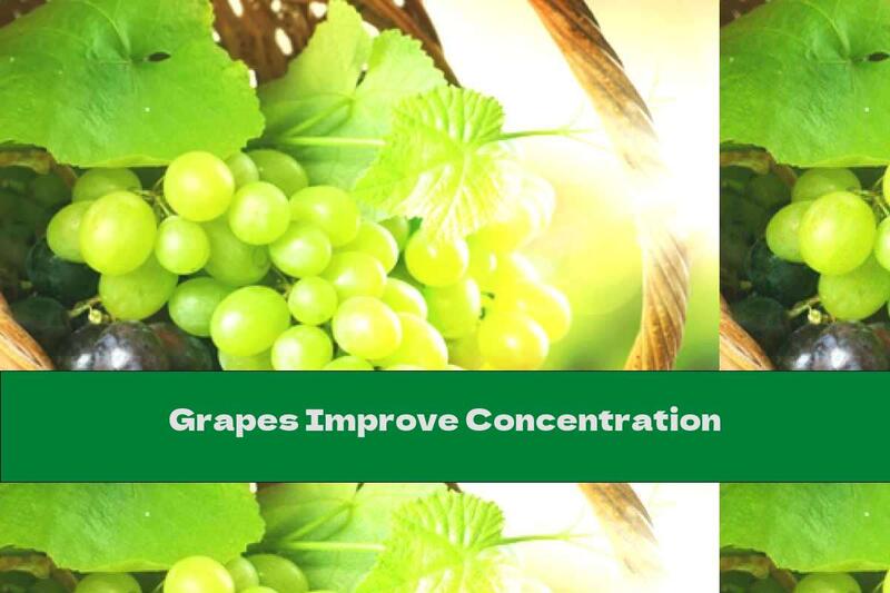 Grapes Improve Concentration