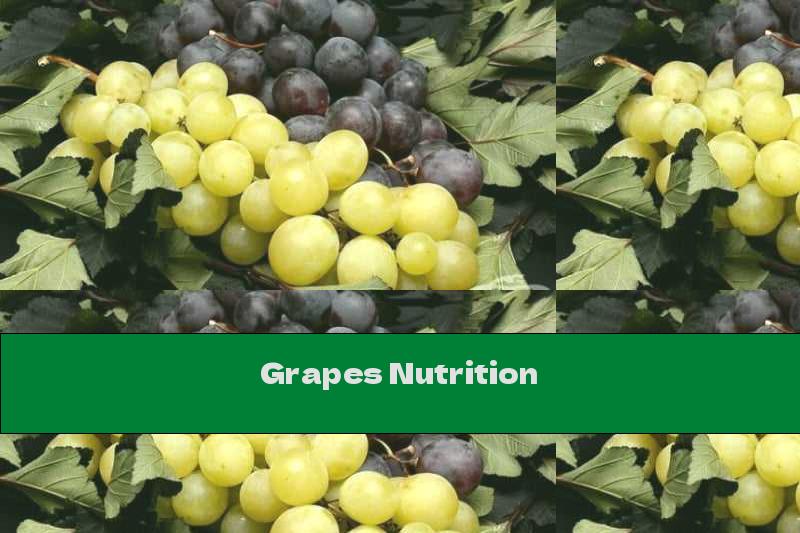 Grapes Nutrition