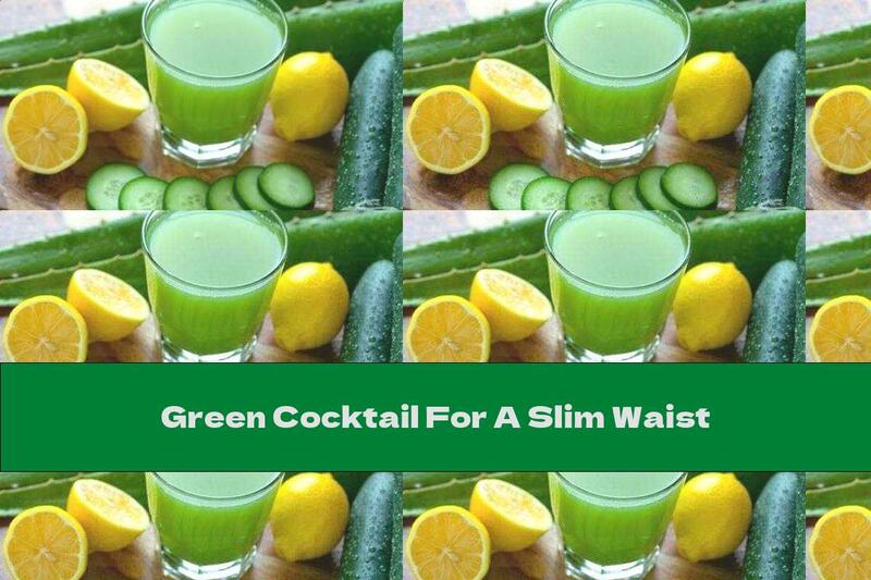 Green Cocktail For A Slim Waist