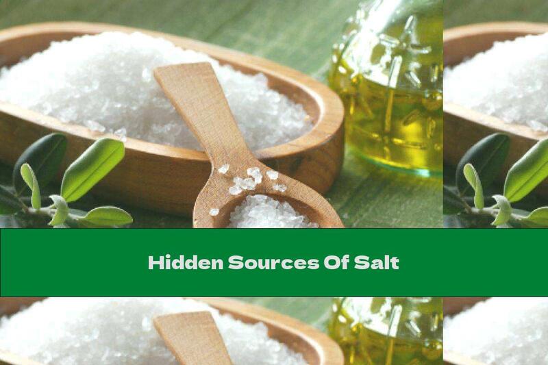 Hidden Sources Of Salt