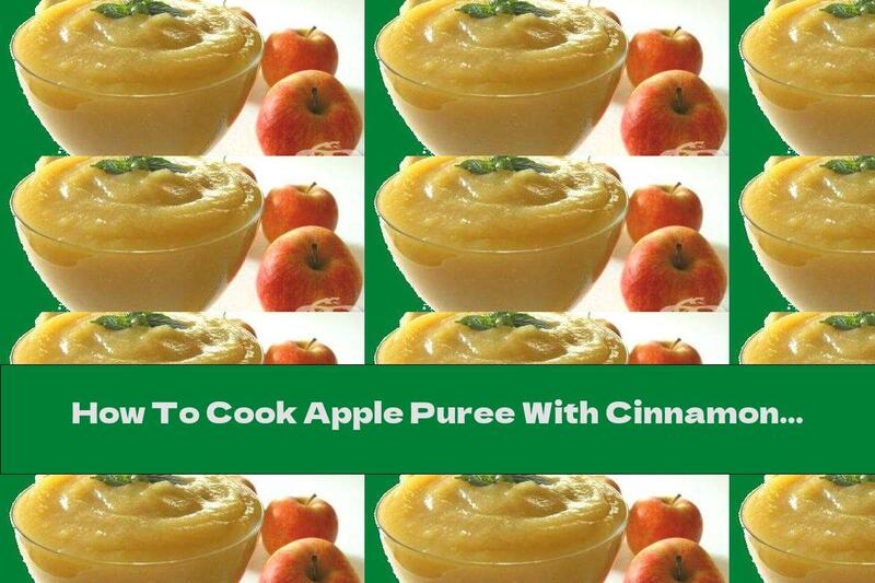 How To Cook Apple Puree With Cinnamon And Walnuts - Recipe