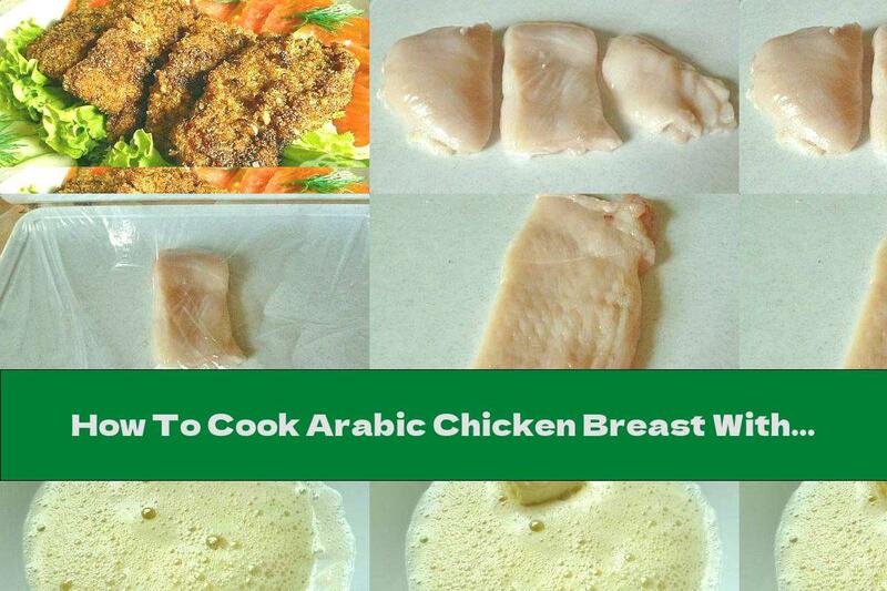 How To Cook Arabic Chicken Breast With Walnuts And Garlic - Recipe
