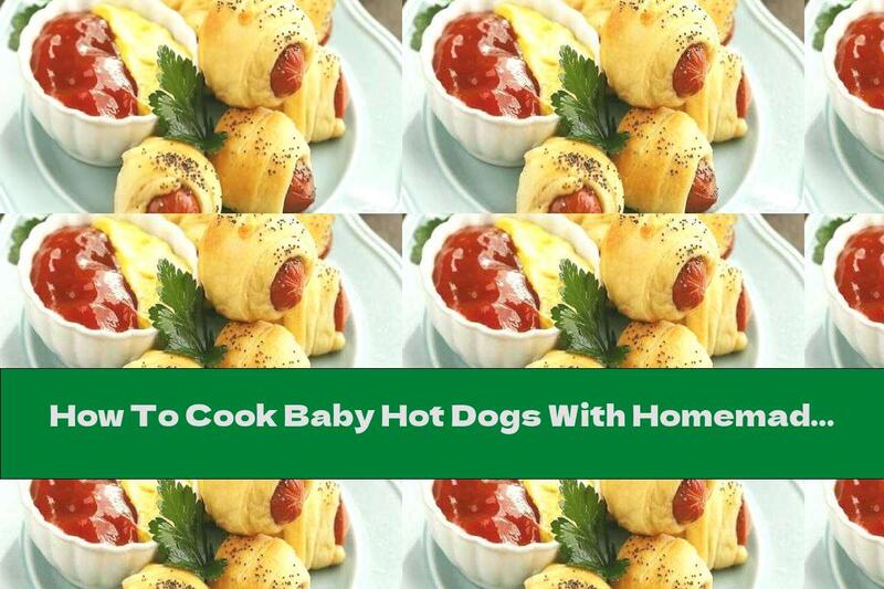 How To Cook Baby Hot Dogs With Homemade Dough - Recipe