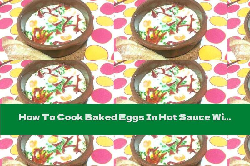 How To Cook Baked Eggs In Hot Sauce With Chorizo ​​and Yellow Cheese - Recipe