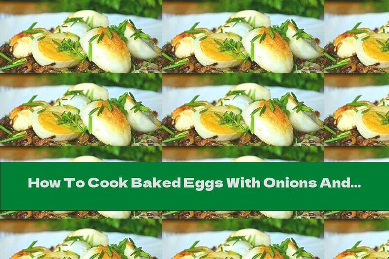 How To Cook Baked Eggs With Onions And Soy Sauce - Recipe