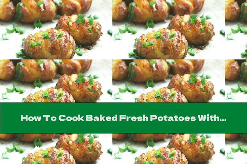 How To Cook Baked Fresh Potatoes With Smoked Pepper - Recipe