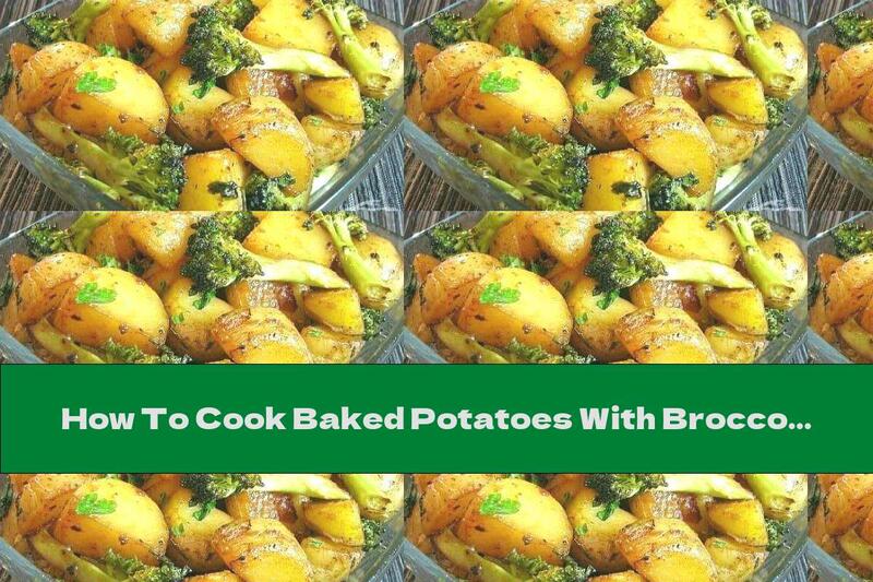 How To Cook Baked Potatoes With Broccoli And Soy Sauce - Recipe