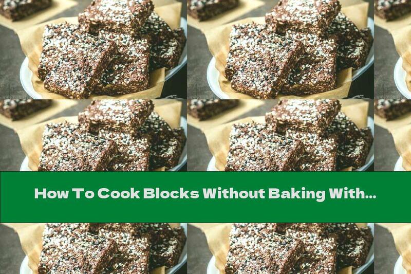 How To Cook Blocks Without Baking With Chocolate And Peanut Butter - Recipe
