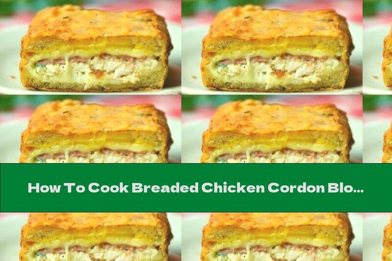 How To Cook Breaded Chicken Cordon Blo Sandwich - Recipe