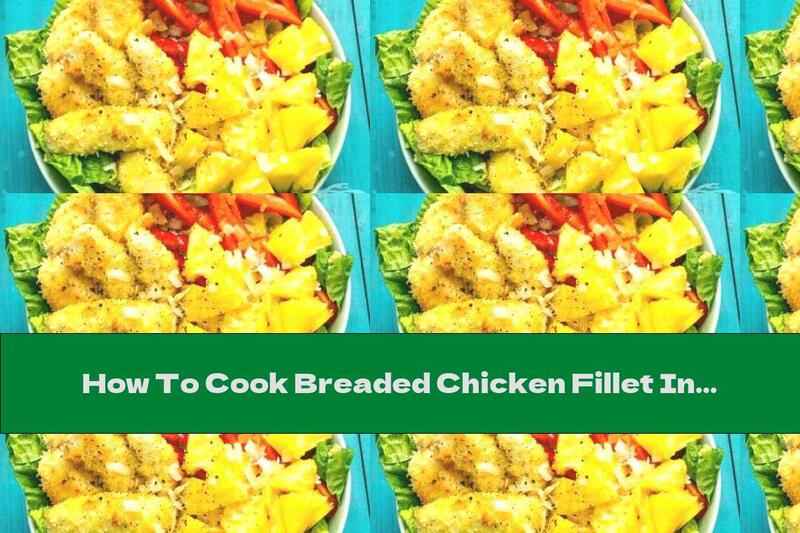 How To Cook Breaded Chicken Fillet In Coconut With Salad - Recipe