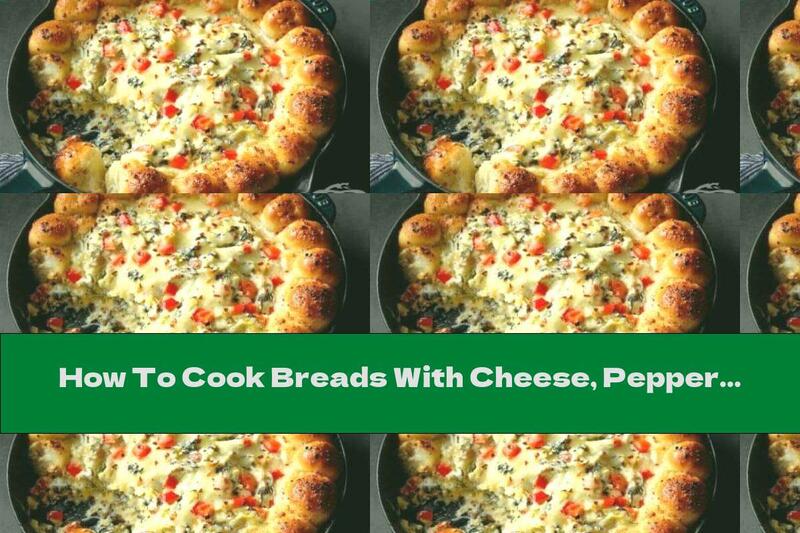 How To Cook Breads With Cheese, Pepper And Artichoke Dip - Recipe