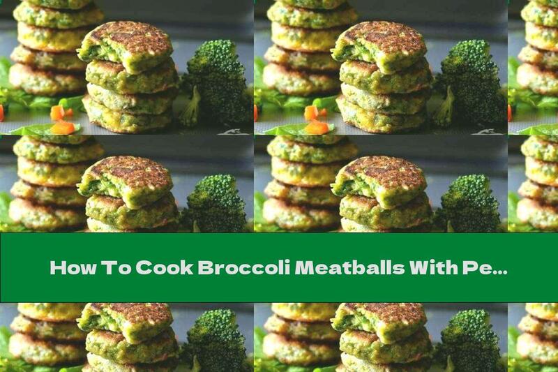 How To Cook Broccoli Meatballs With Peppers, Carrots And Spinach - Recipe
