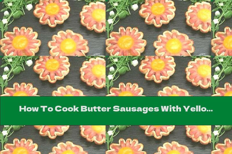 How To Cook Butter Sausages With Yellow Cheese And Egg - Recipe