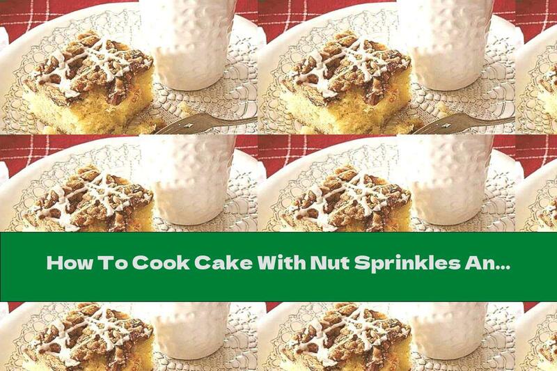 How To Cook Cake With Nut Sprinkles And Buttermilk - Recipe