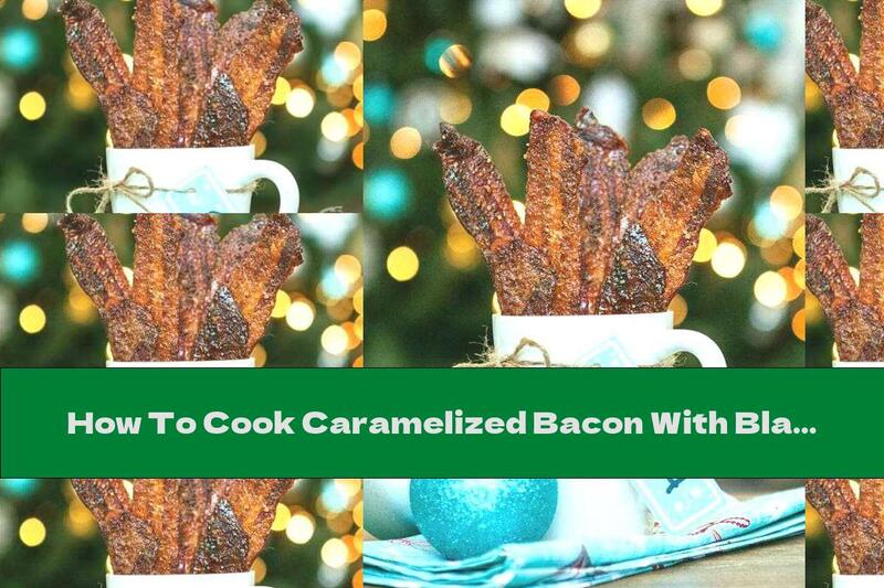 How To Cook Caramelized Bacon With Black Pepper And Brown Sugar - Recipe