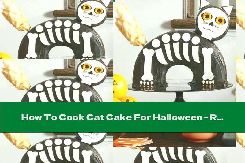 How To Cook Cat Cake For Halloween - Recipe