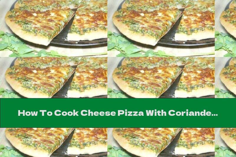 How To Cook Cheese Pizza With Coriander Pesto - Recipe