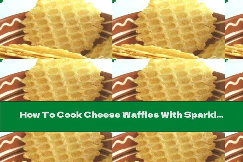 How To Cook Cheese Waffles With Sparkling Water - Recipe