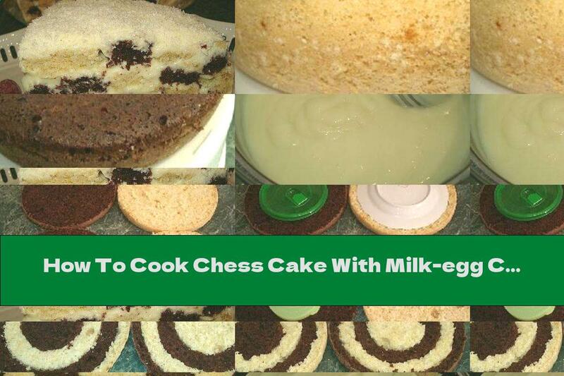 How To Cook Chess Cake With Milk-egg Cream And Coconut - Recipe
