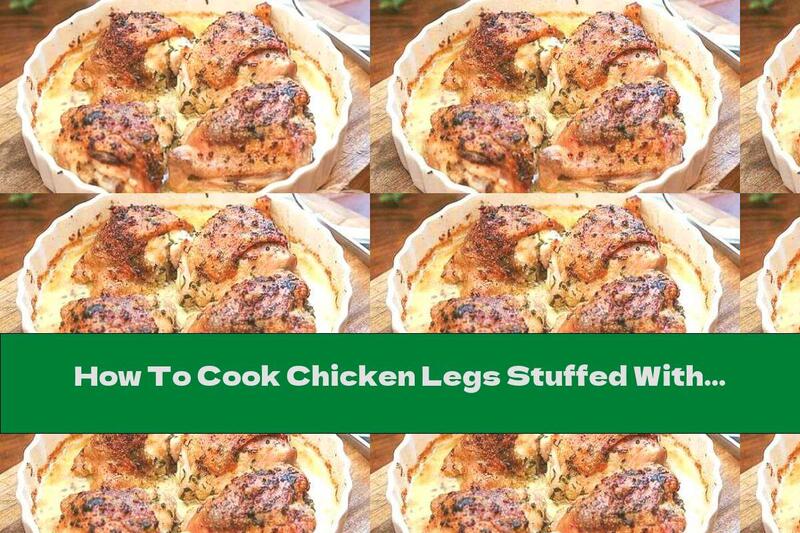How To Cook Chicken Legs Stuffed With Parmesan And Bread - Recipe