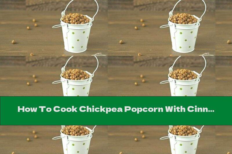 How To Cook Chickpea Popcorn With Cinnamon And Powdered Sugar - Recipe