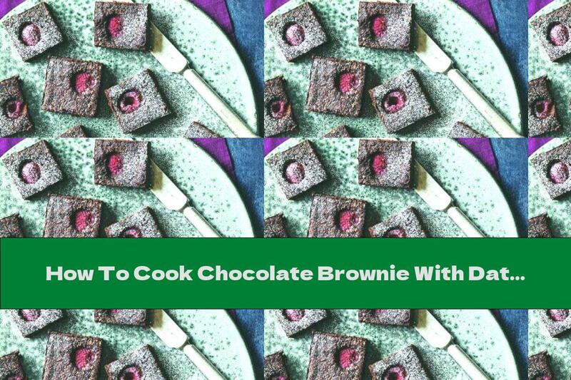 How To Cook Chocolate Brownie With Dates And Sweet Potatoes - Recipe