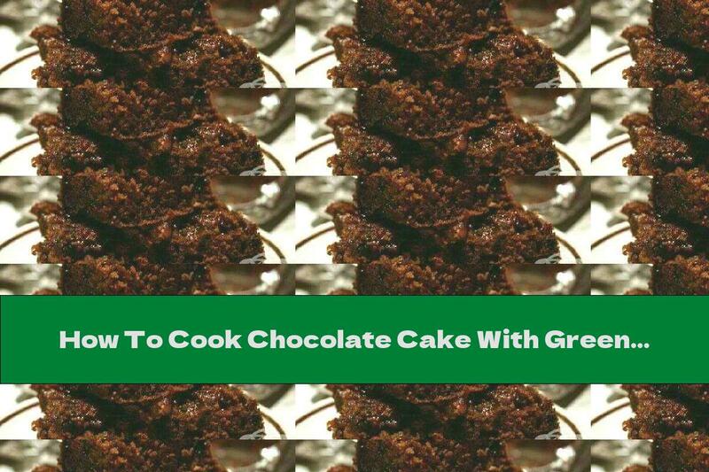 How To Cook Chocolate Cake With Green Apples - Recipe